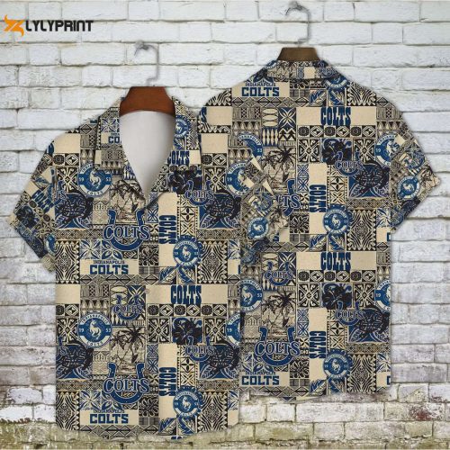 2023 Indianapolis Colts NFL AOP Hawaiian Shirt V10 - Officially Licensed & Stylish