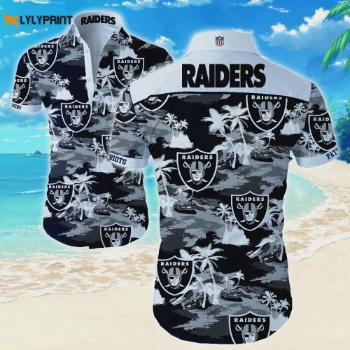 Discover Las Vegas Raiders Football Hawaiian Shirt - Vibrant & Stylish Gear!