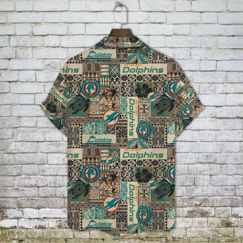 Miami Dolphins NFL 2023 AOP Hawaiian Shirt V17 – Vibrant & Stylish Fan Gear!