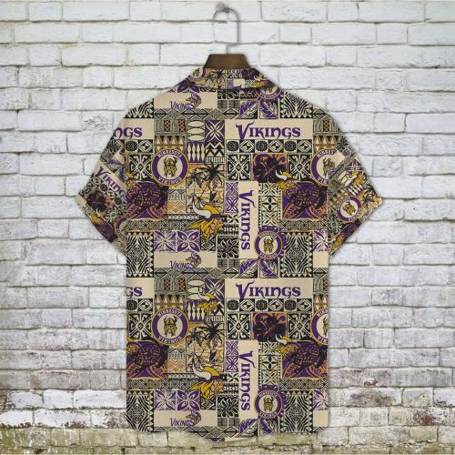 2023 Minnesota Vikings NFL AOP Hawaiian Shirt V19 – Stylish & Official Merchandise