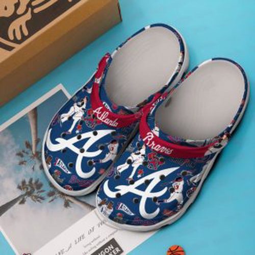 Comfortable MLB Atlanta Braves Crocs – Stylish Clogs for Men Women & Kids