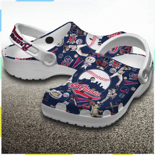Shop MLB Atlanta Braves Crocs-Shoes: Men Women & Kids Merchandise
