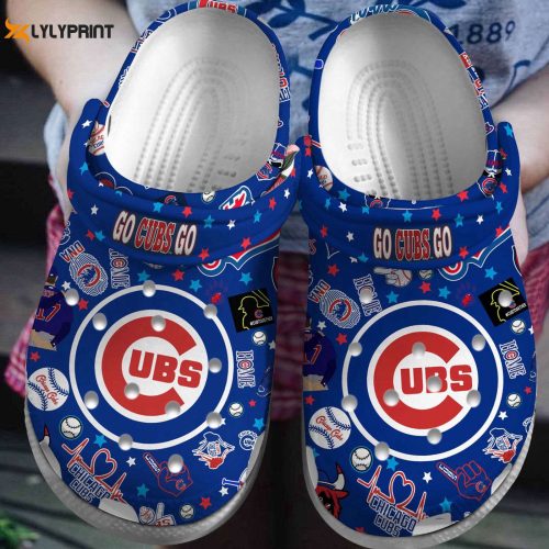 Chicago Cubs Crocs: MLB Crocband Clogs for Men Women & Kids – Official Fan Shoes