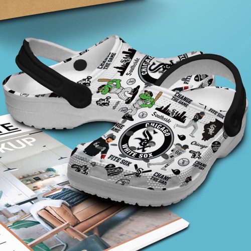 Comfortable MLB Chicago White Sox Crocs: Stylish Shoes for Men Women and Kids – Perfect for Fans!