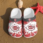 Cincinnati Reds MLB Crocs: Rubber Clog Shoes for Ultimate Baseball Fans