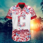 Shop MLB Cleveland Guardians Hawaiian Button Shirt – Special Design ST2401