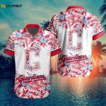 Shop MLB Cleveland Guardians Hawaiian Button Shirt – Special Design ST2401