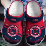 MLB Cleveland Guardians Crocs: Red-Navy Fan Baseball Shoes – Clog Style