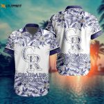 MLB Colorado Rockies Special Hawaiian Design Button Shirt – ST2401: Stylish and Authentic Gear MLB Colorado Rockies Special Hawaiian Design Button Shirt – ST2401: Stylish and Authentic Gear
