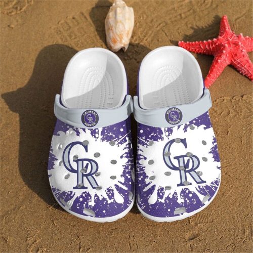 MLB Colorado Rockies Crocs: Fan Baseball Clog Shoes for Ultimate Style & Comfort