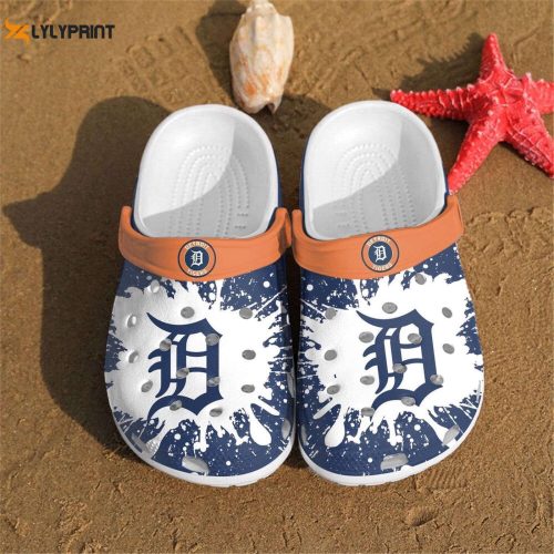 Fanatic Footwear: Detroit Tigers Crocs - Comfy Clogs for Baseball Enthusiasts