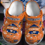 MLB Houston Astros Crocs – Comfortable Clogs for Men Women & Kids Fan MLB Shoes