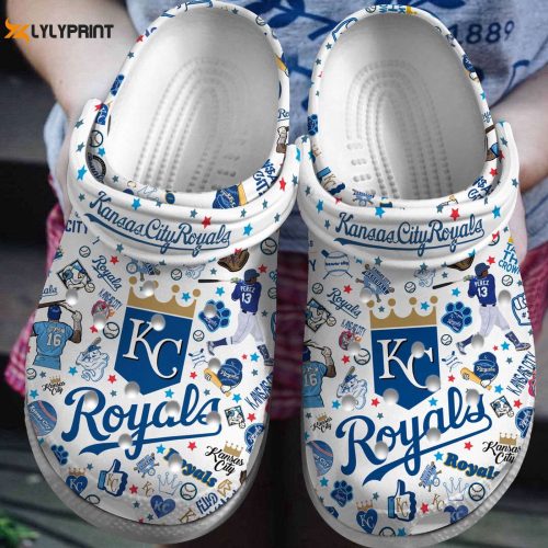 MLB Kansas City Royals Crocs – Fan MLB Clogs for Men Women and Kids
