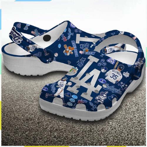 MLB Los Angeles Dodgers Crocs-Shoes: Stylish Gifts for Men Women & Kids