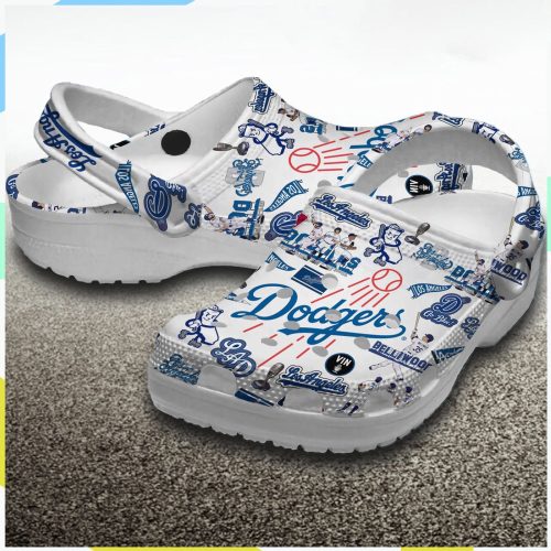 MLB Los Angeles Dodgers Crocs-Shoes: Dodgers Merchandise for Men Women and Kids