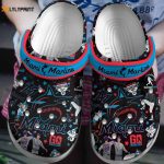 MLB Miami Marlins Crocs: Fan Crocband Clogs for Men Women & Kids