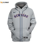 Stylish MLB New York Mets Gray Pullover Hoodie AOP Shirt: Stay Warm in Mets Fandom! Stylish MLB New York Mets Gray Pullover Hoodie AOP Shirt: Stay Warm in Mets Fandom!