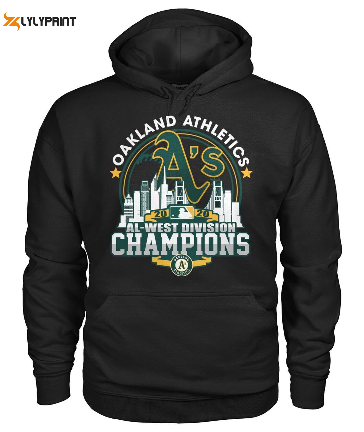 MLB Oakland Athletics 2020 Al-West Division Champions Pullover Hoodie – AOP Shirt MLB Oakland Athletics 2020 Al-West Division Champions Pullover Hoodie – AOP Shirt
