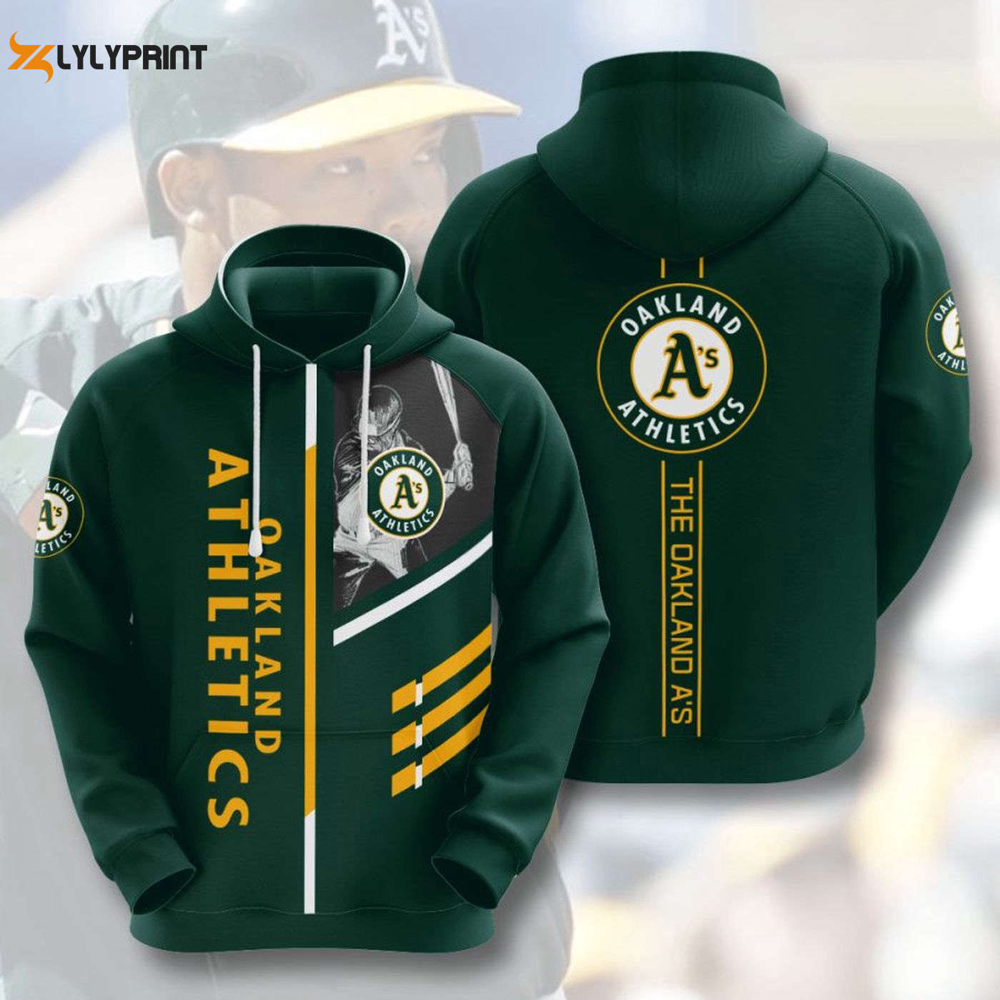 Oakland Athletics Green Pullover Hoodie AOP Shirt – Stay Stylish with MLB Oakland A s Gear! Oakland Athletics Green Pullover Hoodie AOP Shirt – Stay Stylish with MLB Oakland A s Gear!
