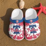 Step up your game with MLB Philadelphia Phillies Clog Shoes – The perfect footwear for Phillies fans!