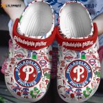 MLB Philadelphia Phillies Crocs: Comfortable Crocband Clogs for Men Women & Kids – Perfect for MLB Fans
