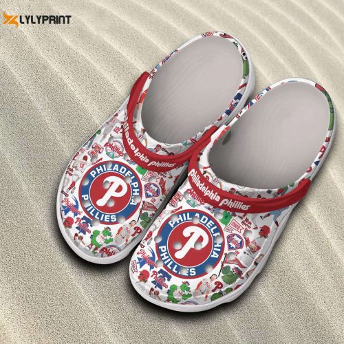 MLB Philadelphia Phillies Crocs: Gear for Men Women and Kids