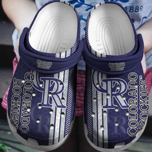 Rockies Purple MLB Clog Shoes – Perfect Footwear for Fans!