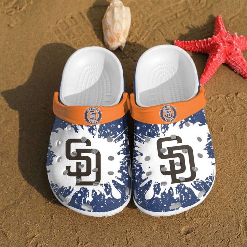 Step up your game with MLB San Diego Padres Crocband Clogs – Official Team Merchandise