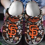 MLB San Francisco Giants Crocs – Comfortable Shoes for Men Women and Kids – Perfect for MLB Fans