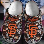 MLB San Francisco Giants Crocs – Comfortable Shoes for Men Women and Kids – Perfect for MLB Fans