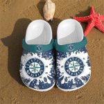 Show Your Love for the Seattle Mariners with RubberCrocs-Shoes: Perfect MLB 102 Gift for Fans!