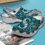 MLB Seattle Mariners Crocs: Comfortable Crocband Clogs for Men Women & Kids – Perfect for MLB Fans!