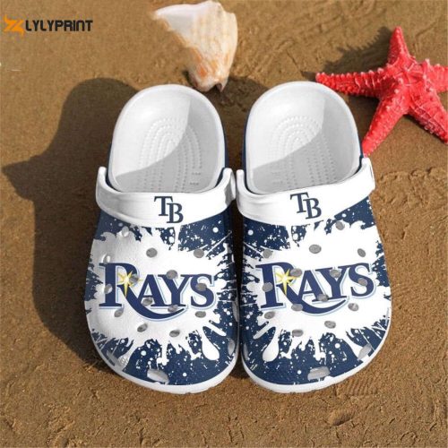 MLB Tampa Bay Rays Crocband Clogs – Rays Gear for Men Women and Kids