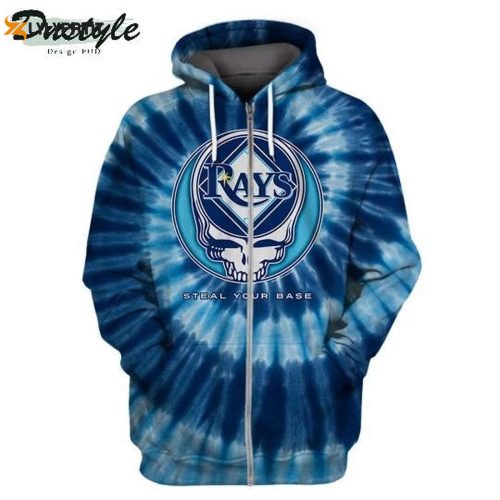 MLB Tampa Bay Rays Steal Your Base Hoodie & Zip Up AOP Shirt: Show Your Team Spirit!