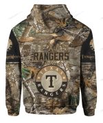 MLB Texas Rangers Hunting Hoodie: Stay Warm in Style with AOP Shirt
