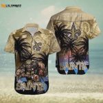 Custom Name Outfit Hawaiian Shirt V1 – New Orleans Saints Football Gear