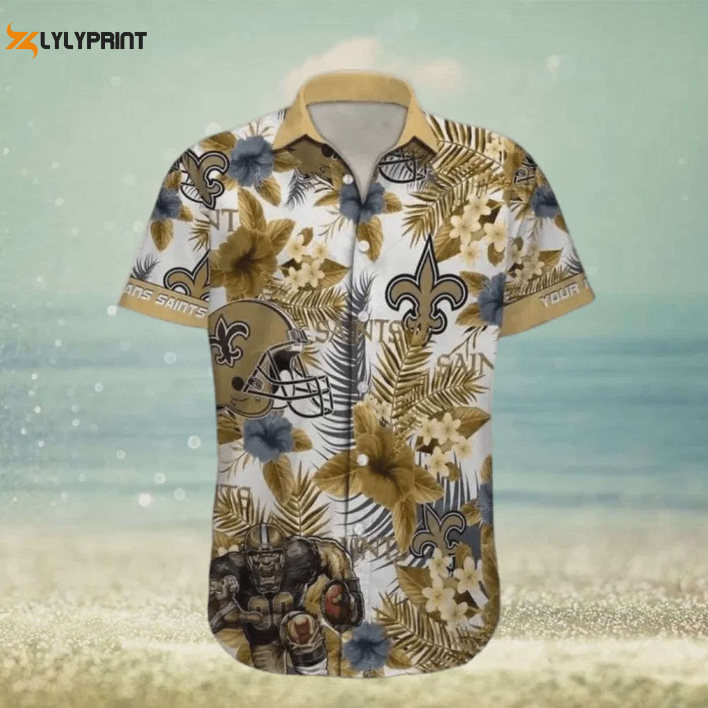 Custom Name New Orleans Saints Hawaiian Shirt V2 – Show Your Team Spirit! Custom Name New Orleans Saints Hawaiian Shirt V2 – Show Your Team Spirit!