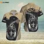 Custom Name Hawaiian Shirt V3 – New Orleans Saints Football Outfit