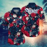 Summer NFL New England Patriots Flower Hawaii Shirt – Custom Fan Apparel NA49624