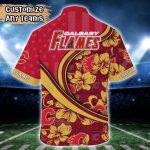 Custom NHL Calgary Flames Summer Flower Hawaii Shirt: Get Your Unique Football Shirts Now!