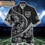 NHL Los Angeles Kings Summer Flower Hawaii Shirt – Custom Football Shirts