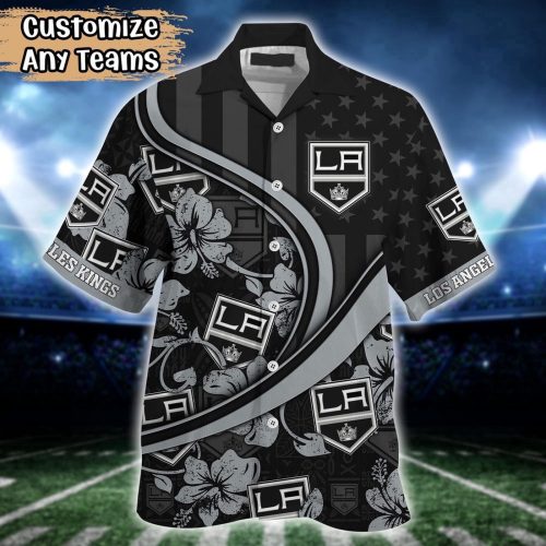 NHL Los Angeles Kings Summer Flower Hawaii Shirt – Custom Football Shirts
