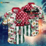 Minnesota Wild Flower Hawaii Shirt: Perfect Summer Football Gear for NHL Fans Minnesota Wild Flower Hawaii Shirt: Perfect Summer Football Gear for NHL Fans