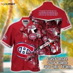 Custom NHL Montreal Canadiens Summer Hawaii Shirt: Stylish Football Shirts