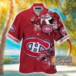 Custom NHL Montreal Canadiens Summer Hawaii Shirt: Stylish Football Shirts