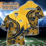 NHL Nashville Predators Summer Flower Hawaii Shirt – Custom Football Shirts