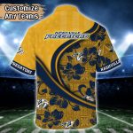 NHL Nashville Predators Summer Flower Hawaii Shirt – Custom Football Shirts