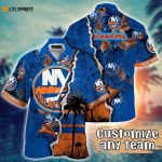 Custom NHL New York Islanders Palm Tree Hawaii Shirt – Summer Football Shirts