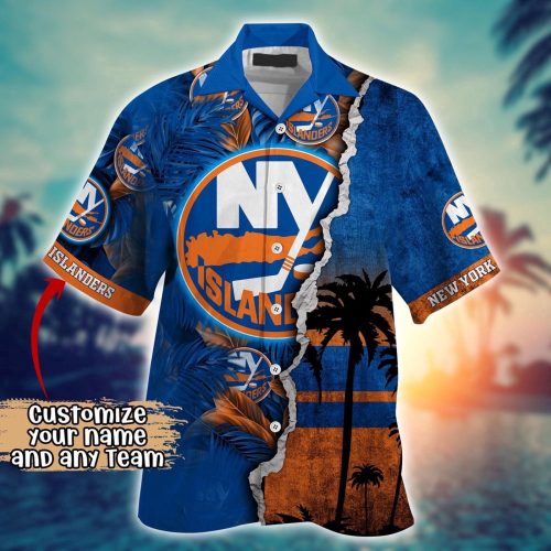 Custom NHL New York Islanders Palm Tree Hawaii Shirt – Summer Football Shirts