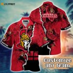Custom NHL Ottawa Senators Palm Tree Hawaii Shirt – Perfect Summer Football Gear